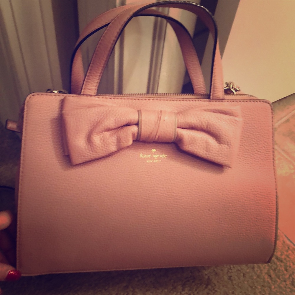 Kate Spade Pink Bow Satchel